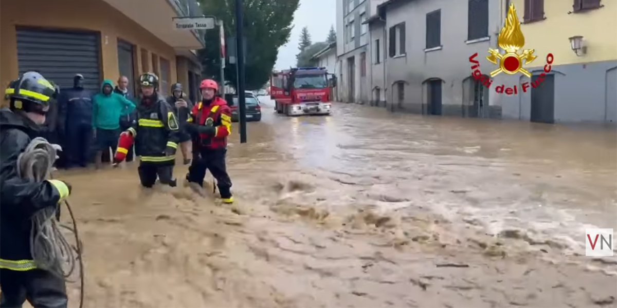 L’autunno inizia con la tempesta: Nord-Ovest travolto da piogge torrenziali